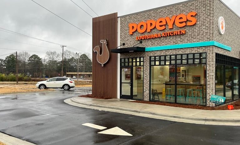 POPEYES CHICKEN  LAURINBURG, NC