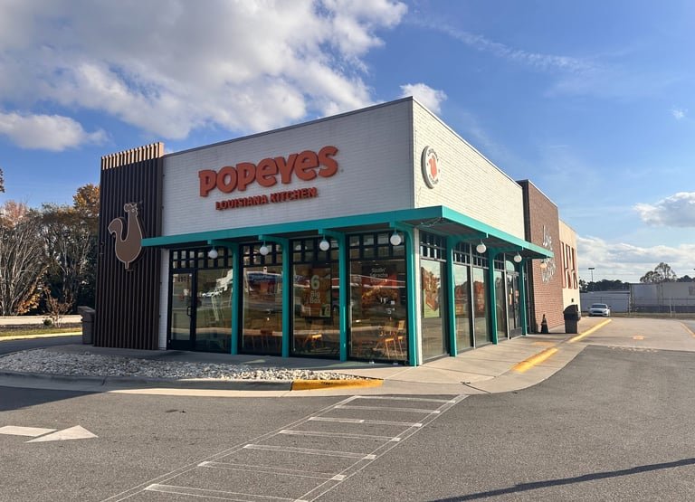 POPEYES CHICKEN  GREENSBORO, NC